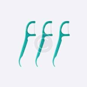 Dental floss picks